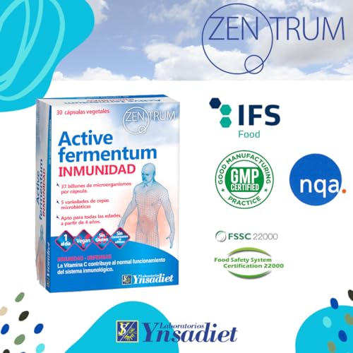 ACTIVE FERMENTUM ZENTRUM 30 cásp, Probiótico/inmunidad