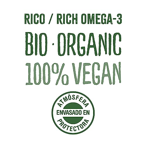 NaturGreen - Aceite Lino Bio, 100% Aceite de Semillas de Lino Ecológico, Rico en Omega-3, Primera Presión