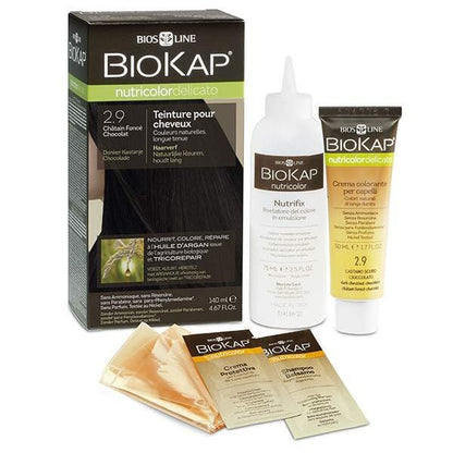 BIOKAP - Delicato Coloration 1.0 Naturschwarz 140 ml