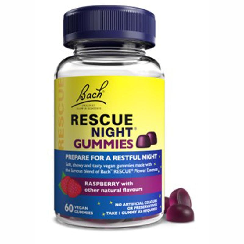 BACH RESCUE NIGHT GUMMIES 60PAST GOMA