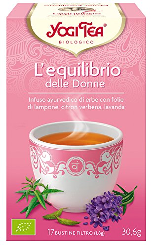 Yogi Tea Infusión de Hierbas Mujer Equilibrio - 17 bolsitas