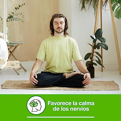 Soria Natural Pasiflora comprimidos - Sueño Tranquilo y Relajación Profunda - Calmante Natural - Para Noches Serenas - Caja con 60 cápsulas