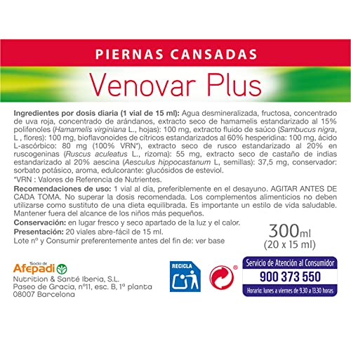 Dielisa – Venovar Plus – 20 Fläschchen