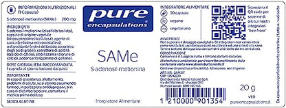 Pure Encapsulations – SAMe – Gute-Laune-Ergänzung – 30 Kapseln