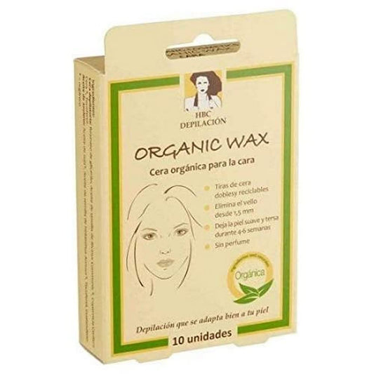 Hbc Depilacion Tiras Depilatorias 10Ud. 1 Unidad 400 g