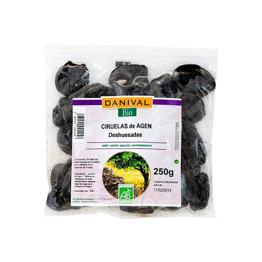 Danival Ciruelas Pasas Calibre Grande 55/66 Deshuesadas 25