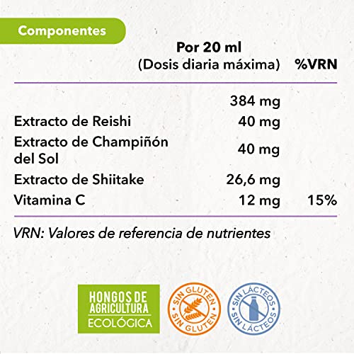 MICO NEO | SI Kids | 200 ml | Suplemento Alimenticio para Niños que Ayuda a Reforzar las Defensas | A Base de Hongos Bio, Plantas y Vitamina C | Con Reishi, Champiñón del Sol y Shiitake
