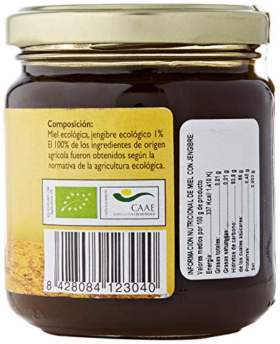 Sierra Sor Miel Ecologica Con Jengibre 250Gr Bio 250Gr Sierra Sor 100 g