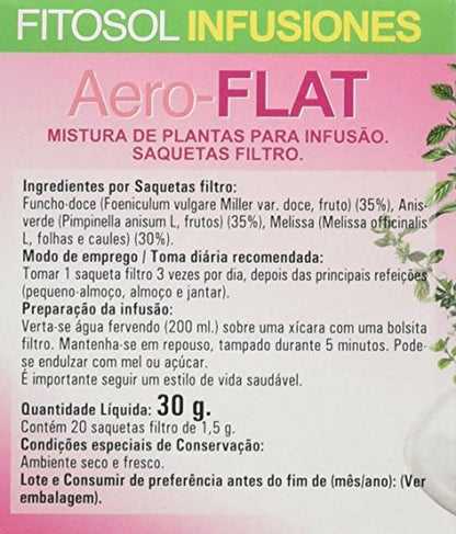 Fitosol Té Flat - 20 Filtros