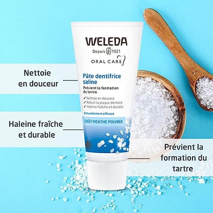 WELEDA - Weleda Duo Paste Kochsalz-Zahnpasta 2 x 75ml - 538078BC50C46