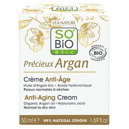 CREMA DIA ANTIEDAD ACIDO HIALURONICO & ARGAN BIO 5