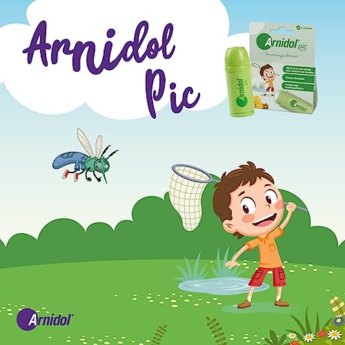 Arnidol - Pic Roll On, Calma, Refresca y Alivia la Piel tras el contacto con Insectos, con Árnica, Boswelia y Calamina, Apto a Partir de los 3 Meses de Edad - 30 ml