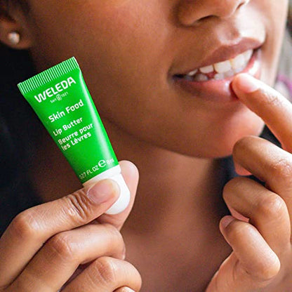 Weleda - Skin Food Lip Balm - Bálsamo Labial Reparador, Hidratación Intensiva, para Labios Secos o Agrietados - 8 ml