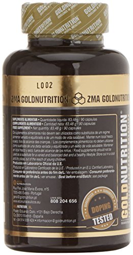 GoldNutrition ZMA Recuperador - 90 Cápsulas