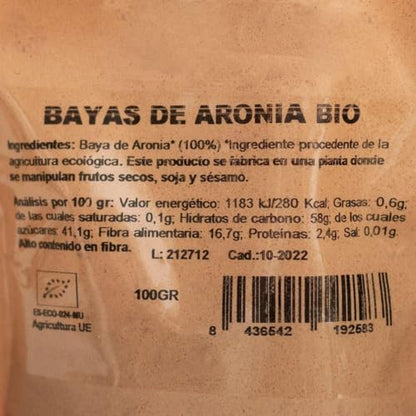 Bayas de Aronia Naturgreen 100 gr