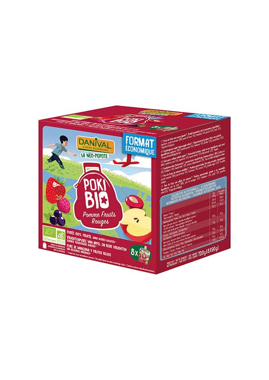 PACK 8 SMOOTHIES DE FRUTOS ROJOS 720 gr