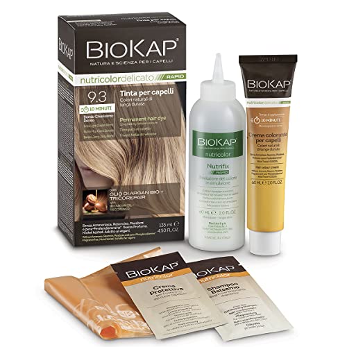 Biokap Rapid Delicato 9.3 Rubio Muy Claro 140 ml - 500 g