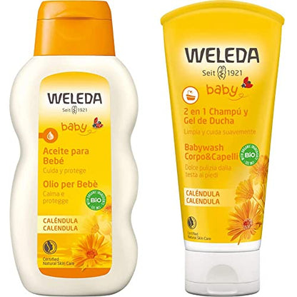 WELEDA Aceite de Caléndula para Bebé (1x 200 ml)