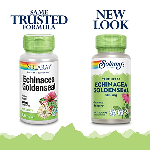 Solaray Echinacea & Goldenseal 500mg | 100 VegCaps