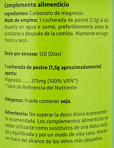 SOTYA - SOTYA Carbonato de Magnesio Bote 180 gr