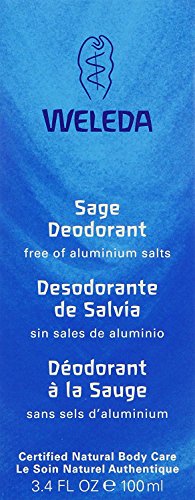 Weleda Sage Deodorant - 100ml - PACK OF 4