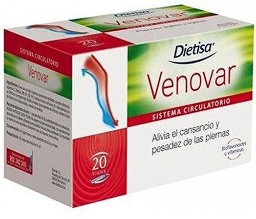 Dietkum Venovar Circulatory System 20 ampoules from Dietisa