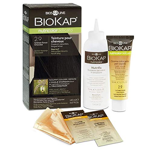 Biokap - Colorear Delicato 1.0 Negro Natural 140 Ml - Lote De 2 - Precio Por Lote - Entrega Rápida