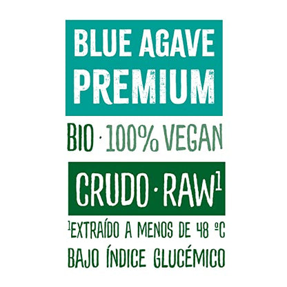 NaturGreen, Sirope Agave crudo Ecológico Bio, Endulzante natural.