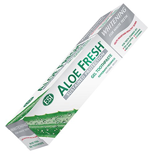 ESI Aloe Fresh Dentífrico Acción retard - 2 Recipientes de 100 ml - Total: 200 ml
