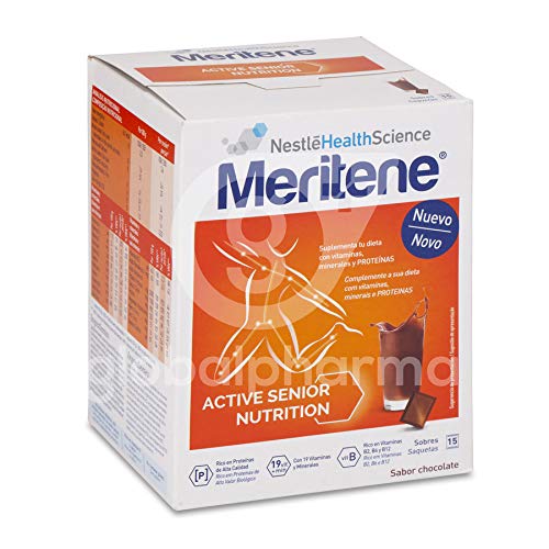 NESTLE ESPAÃ‘A MERITENE CHOCOLATE 15 SOBRES