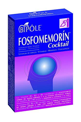 Bipole FOSFOMEMORIN levadura de cerveza, vitaminas, minerales y fosfolípidos - 20 Amp