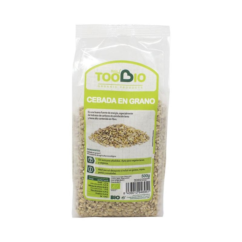 Toobio Cebada Grano Bio 500 500 g