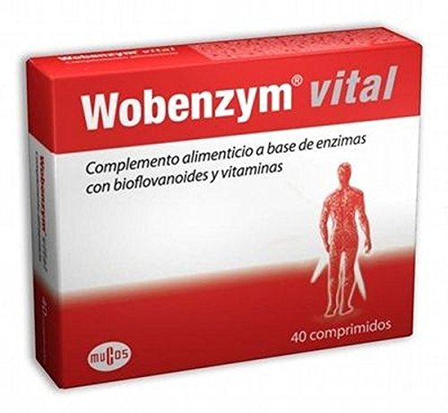 Wobenzym Vital 40 Tabletten von Diafarm Roha