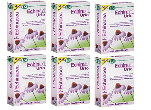 ESI ECHINAID URTO 6 envases de 30 Naturcaps defensas inmunitarias, resfriadas, gripe, dolor de garganta