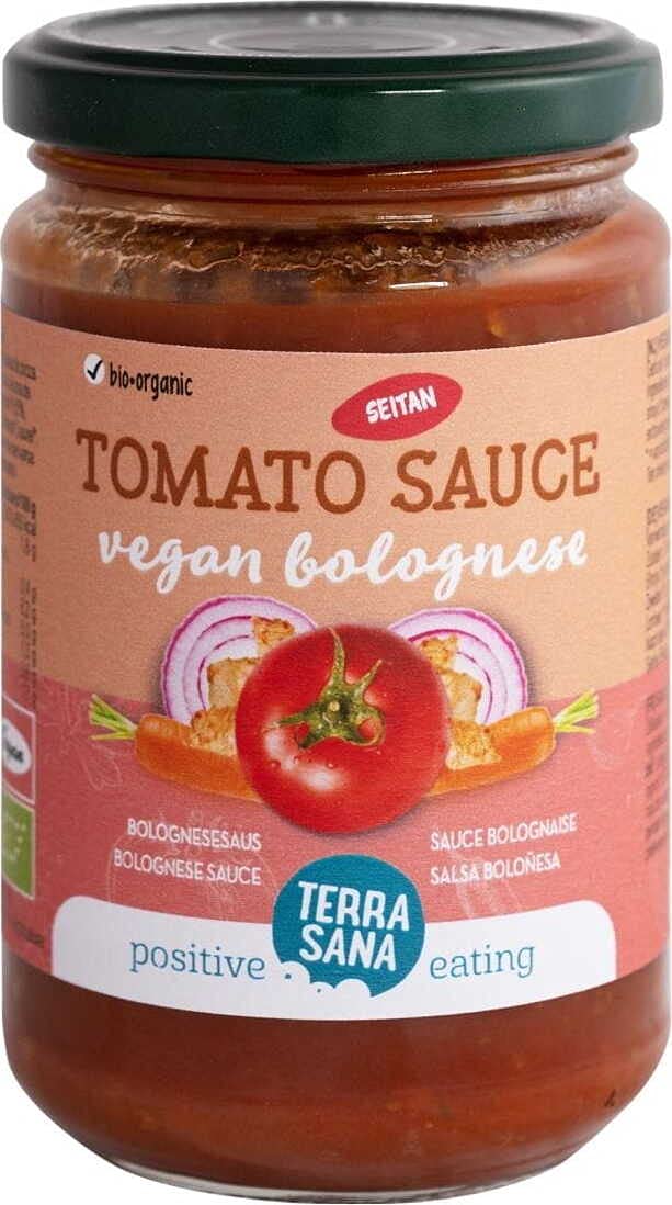 SALSA VEGETARIANA BOLOÑESA BIO 300 g - TERRASANA