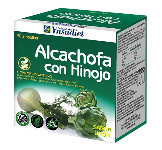 Alcachofa con Hinojo 20 ampollas de Ynsadiet