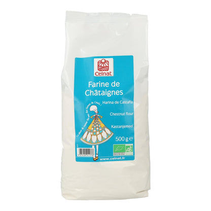 HARINA CASTAÑA 500GR. CELNAT