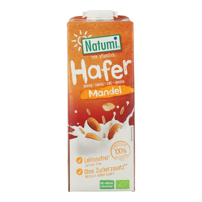 NATUMI 4038375025997 Bebida Avena Y Almendra 1L Bio, Bambú