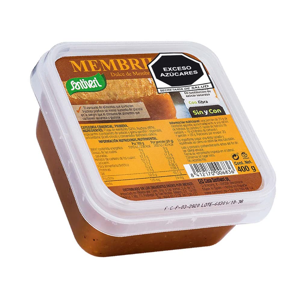 Santiveri - Santiveri Membrillo (Dulce De) Fructosa - 400g