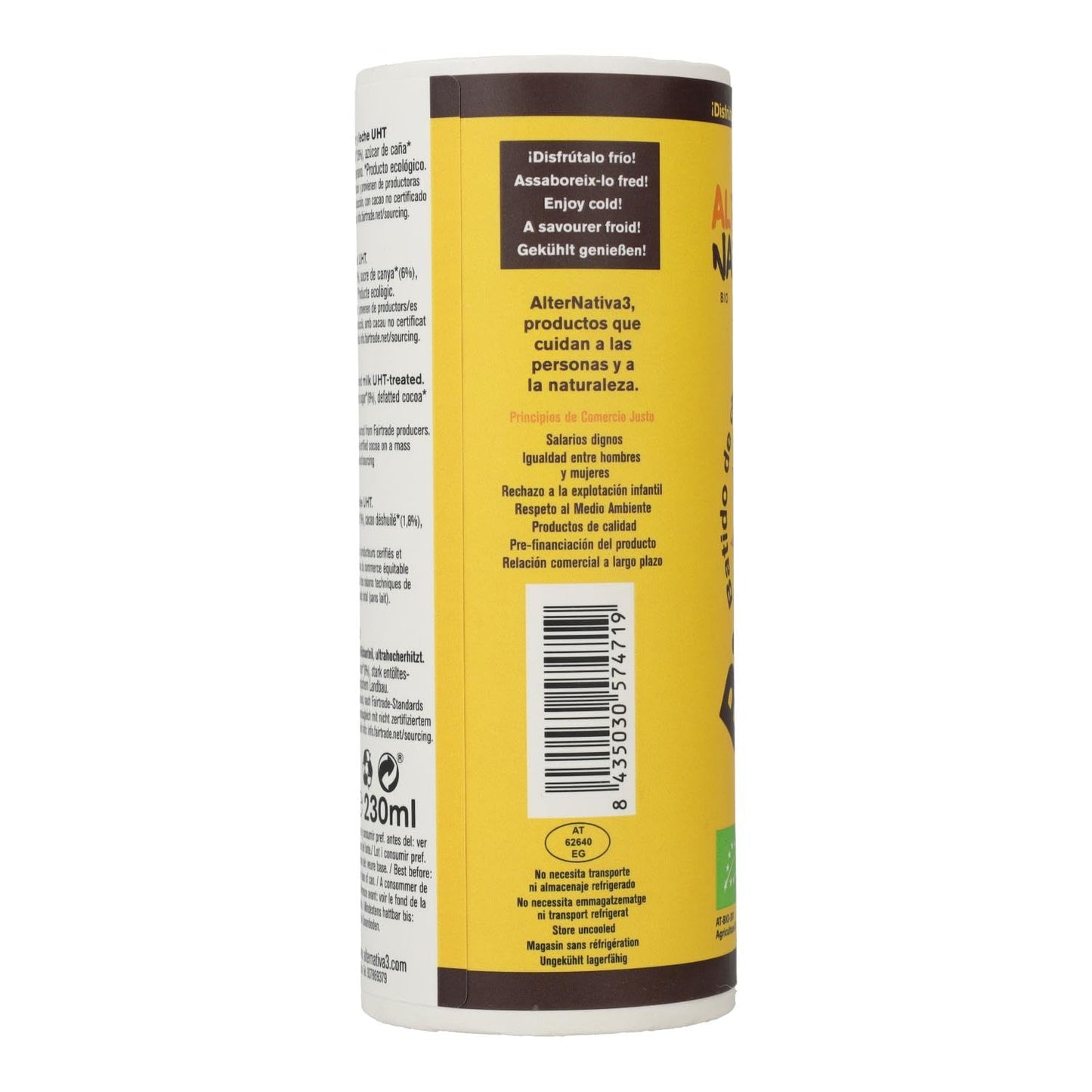 BATIDO DE CHOCOLATE 230ml. ECO SG