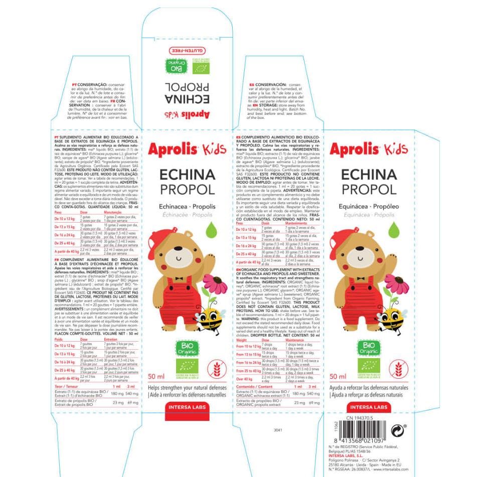 ECHINA PROPOL GOTAS 50 ml, 50 mililitro, 1