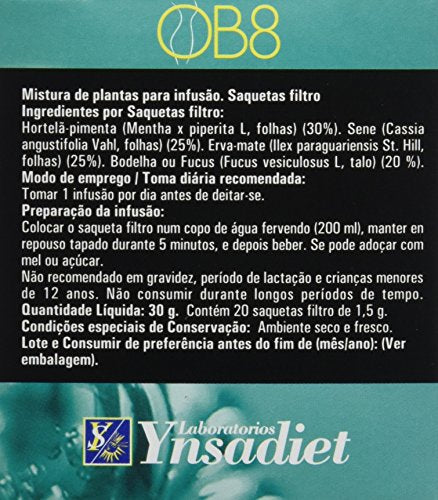 Fitosol Té OB8 - 20 Filtros