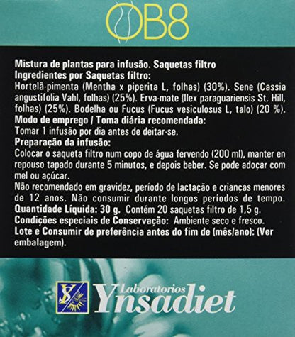 Fitosol Té OB8 - 20 Filtros