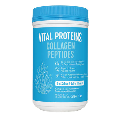 Vital Proteins Colageno en Polvo, Collagen Peptides Criados en Pastos, Colágeno Hidrolizado sin Sabor Ideal para Dietas Paleo, Cetogénica, Whole30, 284g