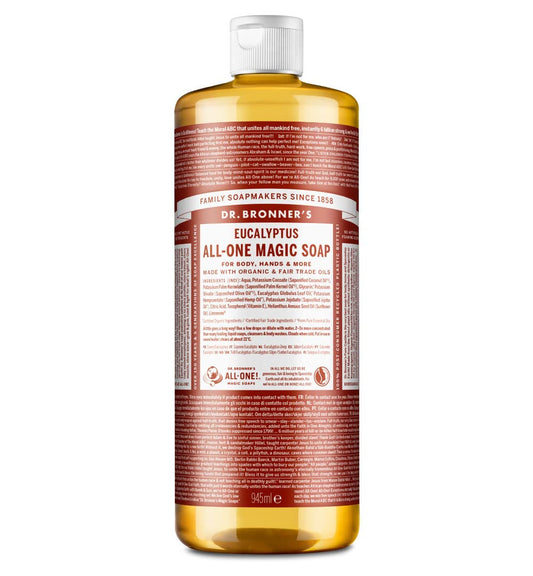 Dr. Bronner's - Pure Castile Liquid Soap Eucalyptus 945 ml