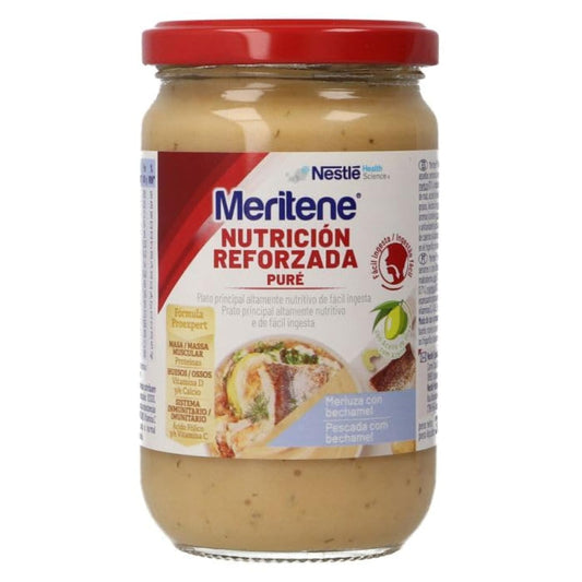 Meritene® Puré - Merluza con bechamel - Tarro 300g