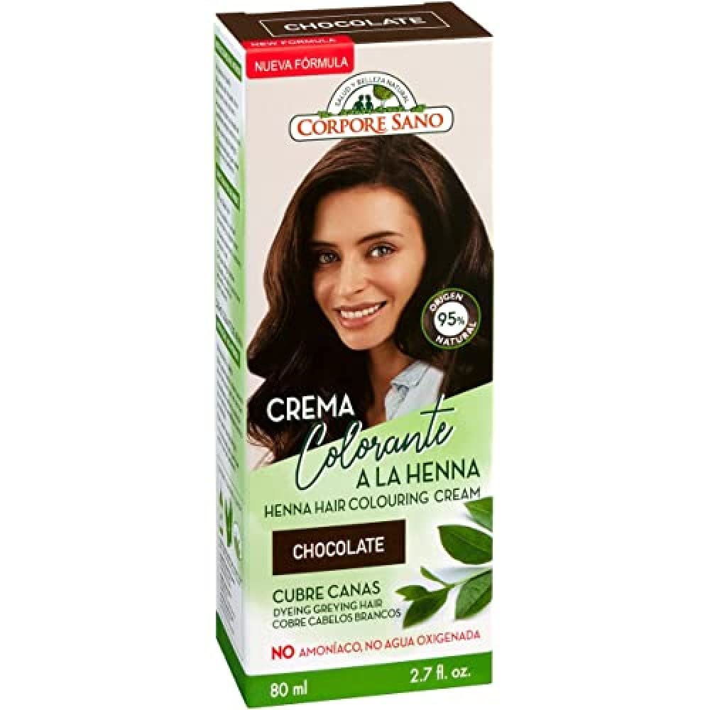 CREMA COLORANTE CABELLO CHOCOLATE 80 ml