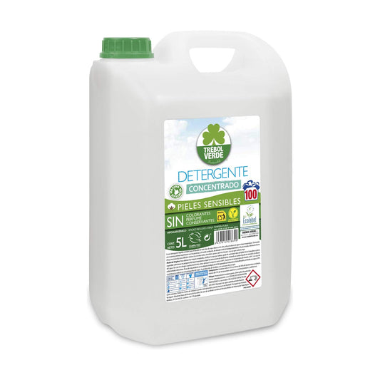 Trebol Verde Detergente Pieles Sensibles 5L 5000 ml