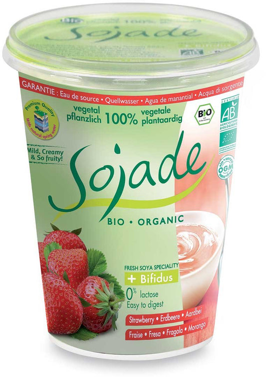Sojade Yogurt Soja Fresa 400G Bio Sojade 1 Unidad 400 g