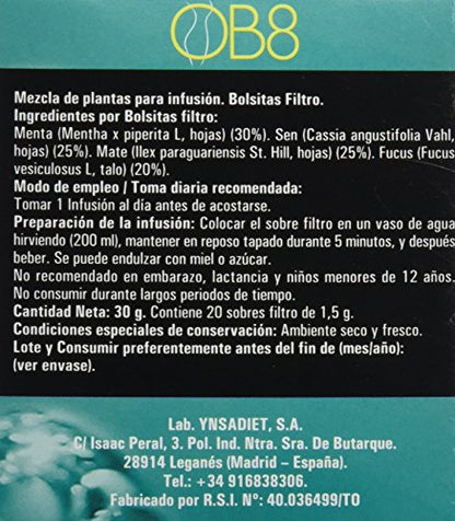 Fitosol Té OB8 - 20 Filtros